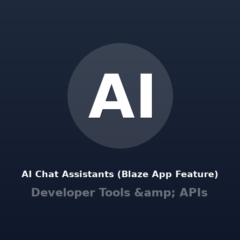 AI Chat Assistants (Blaze App Feature)