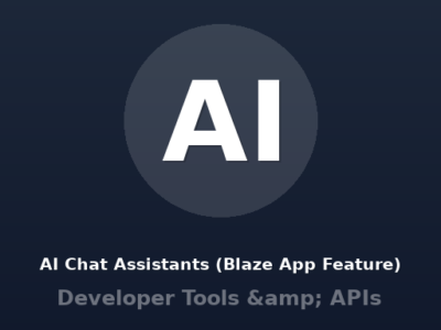AI Chat Assistants (Blaze App Feature)