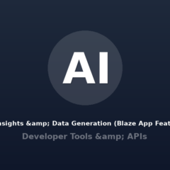 AI Insights & Data Generation (Blaze App Feature)